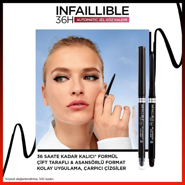L'Oréal Paris Infaillible Göz Kalemi - 13 Velvet Bordeaux - 3