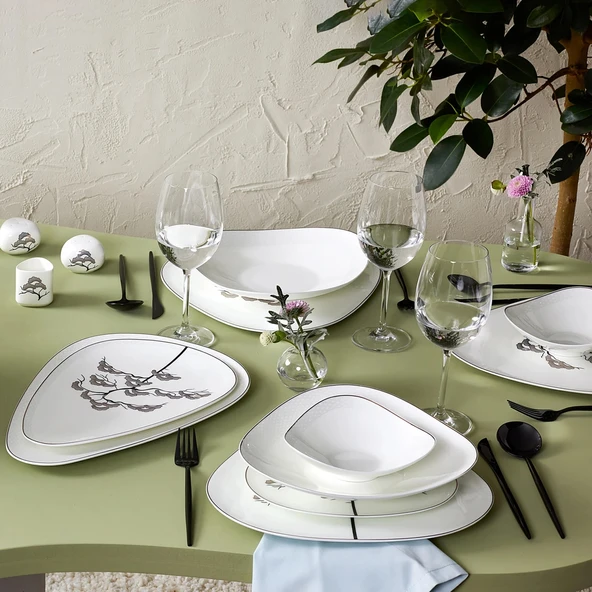 Karaca Fine Pearl Extra Fadeless 62 Parça 12 Kişilik Yemek Takımı - 2