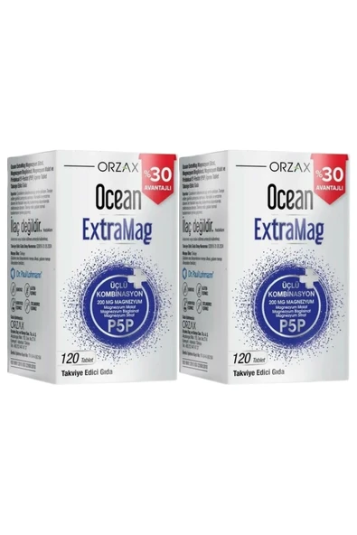 Ocean Extramag 120 Tablet x 2 Adet - Resim 2