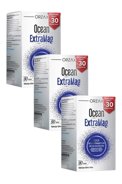 Ocean Extramag 90 Tablet x 3 Adet ürün görseli