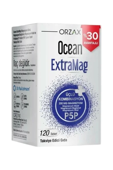 Ocean Extramag 120 Tablet x 3 Adet - Resim 4