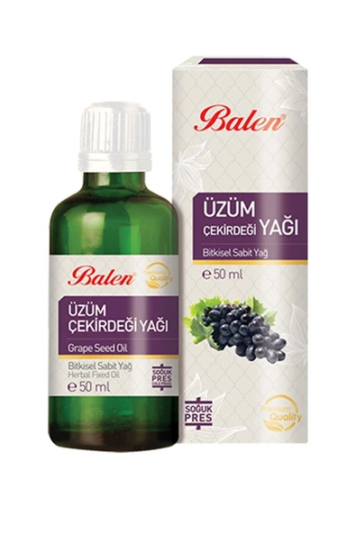 Üzüm Çekirdeği Yağı 50 Ml. Saf Soğuk Pres Üzüm Çekirdeği Yağı 50 Cc.