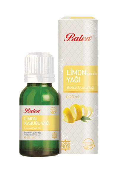 Limon Kabuğu Yağı 20 ml Limon Yağı 20 Cc
