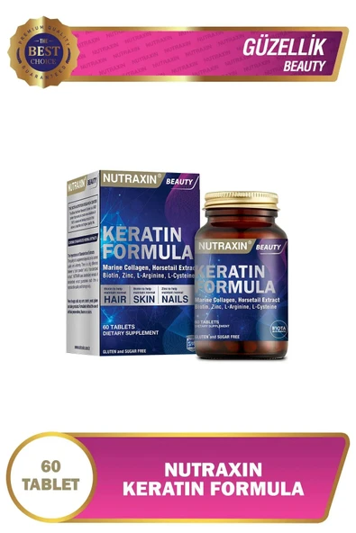 Nutraxin Keratin Formula 60 Tablet