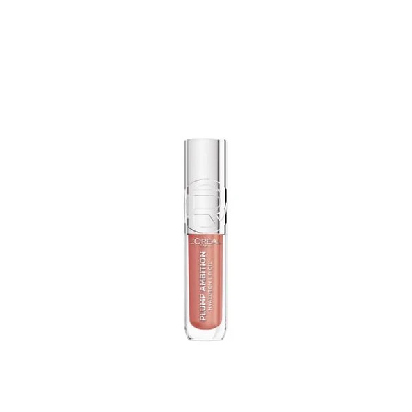 L'Oréal Paris Plump Ambition Hyaluron Lip Oil Besleyici ve Nemlendirici Dudak Parlatıcısı - 650 Nude Macaron - 2