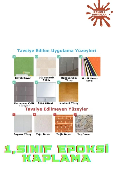 Renkli Duvarlar 30×30cm Gri Mozaik Epoksi 1 Adet 3D Yapışkanlı Duvar Kaplama Paneli Mutfak Banyo Salon Ofis Döşeme - Resim 8