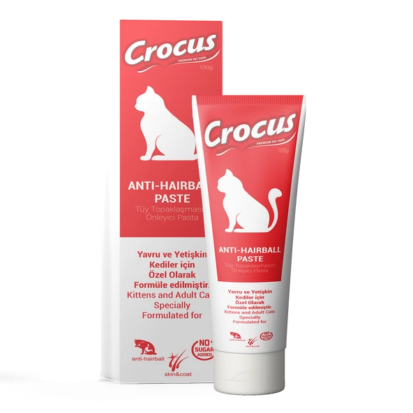 Crocus Anti Hairball Kedi Malt Macunu 100 Gram - Resim 2