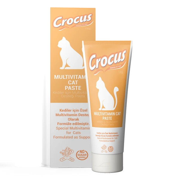 Crocus Kedi Multivitamin Macun 100 Gram - Resim 2