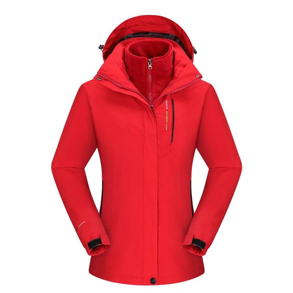 Cbtx 3 in 1 Outdoor İçi Çıkarılabilir Polarlı Kadın Kışlık Mont Windproof 001 - 3