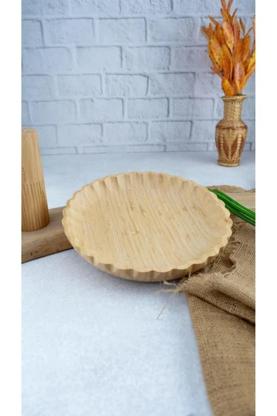 Bambum Crumble Salata ve Meyve Kasesi Sığ Küçük B592 - 3