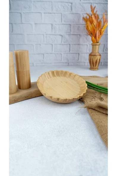 Bambum Crumble Salata ve Meyve Kasesi Sığ Küçük B592 - 2