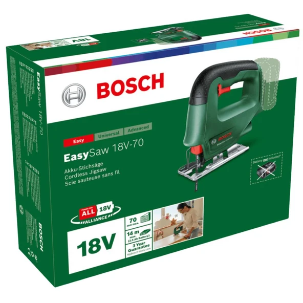 Bosch Easysaw 18V-70 Akülü Dekupaj Testeresi Solo - 3