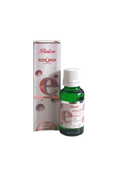 E Vitamini 20 ml Saç Ve Cilt Bakım Yağı Vitamin E E Vitamini - 2