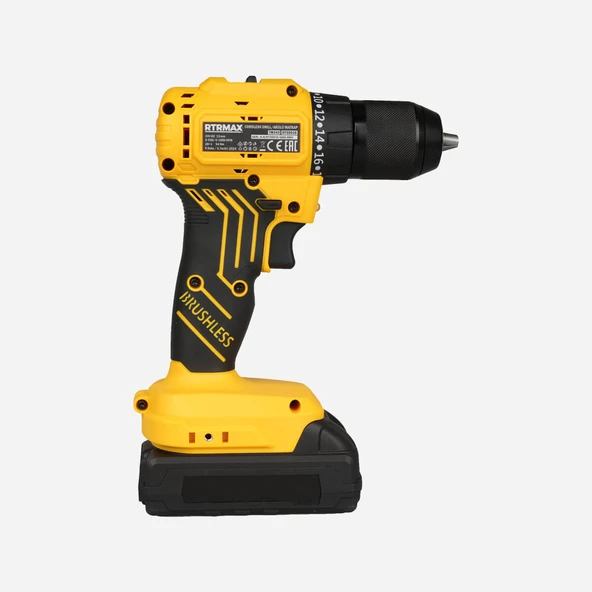 RTS5010 20V Li-ion Çift Akü 2 Ah Şarjlı Matkap - 3