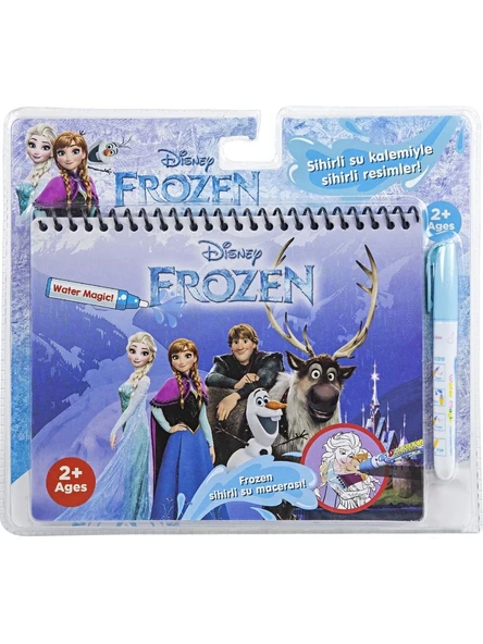 Magic Water Water Painting Lisanslı Disney Frozen Karlar Ülkesi Sihirli Özel Sulu Kalem ile Boyama Kitabı ürün görseli 1