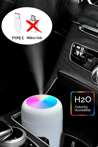 Hersepete Şarjlı H2O Lovely Humidifier Ortam Dezenfeksiyon Ve Şık Buhar Makinesi - 6