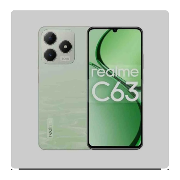 Realme C63 128 GB 6 GB Ram Yeşil Cep Telefonu (Realme Türkiye Garantili)