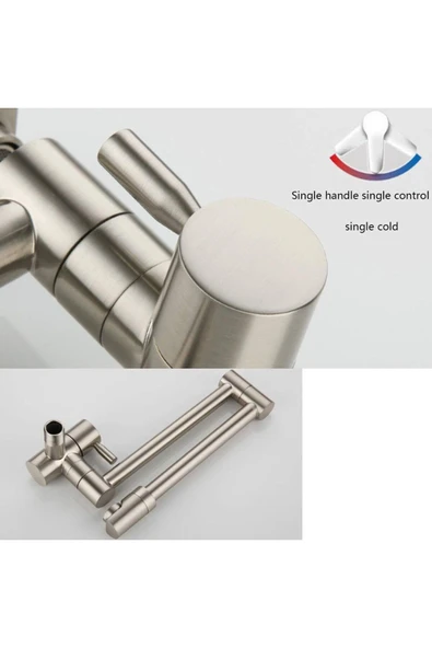 Mutfak Ocak Üstü Musluk Pot Yeni Model Yeni Model Ithal 7 Yıl Garantili - Resim 4