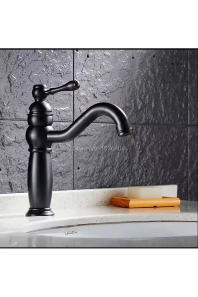 Banyo Lavabo Bataryası Yeni Model Siyah Renk Ithal 7 Yıl Garantili - 2