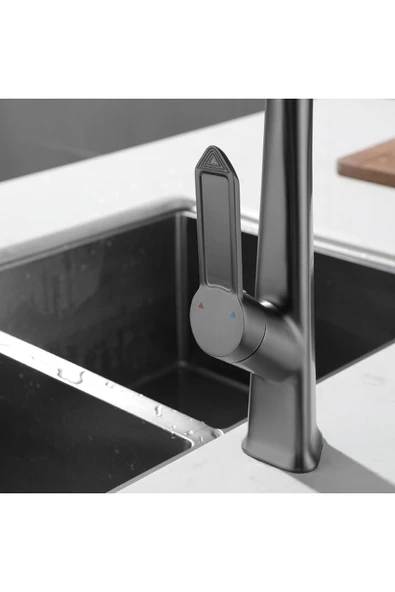 Mutfak Evye Bataryası Su Arıtma Çıkışlı 2025 Yeni Model Spiralli Ve Fiskiyeli 7 Yıl Garanti Ithal - Resim 3