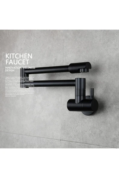 Mutfak Ocak Üstü Musluk Pot Yeni Model Yeni Model Ithal 7 Yıl Garantili - Resim 4