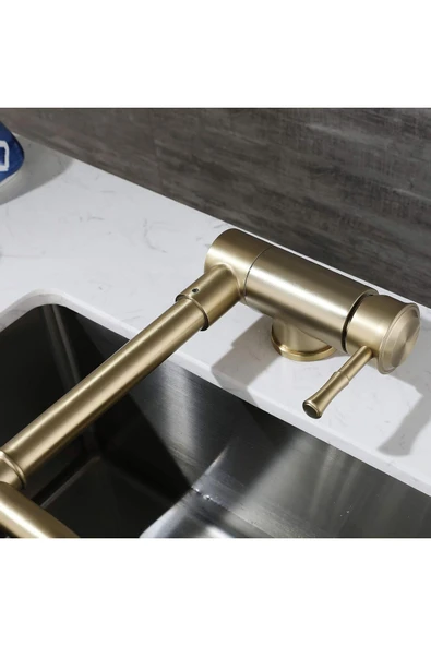 Mutfak Pencere Önü Katlanır Evye Bataryası Rustik Yeni Model 7 Yıl Garantili Ithal - Resim 3