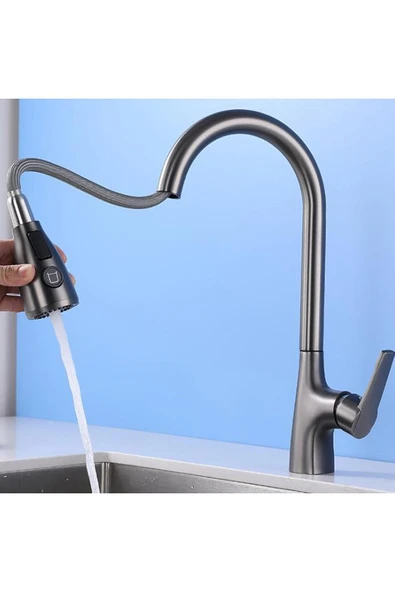 Mutfak Evye Bataryası Su Arıtma Çıkışlı 2025 Yeni Model Spiralli Ve Fiskiyeli 7 Yıl Garanti Ithal - Resim 2