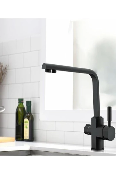 Mutfak Evye Bataryası Su Arıtma Çıkışlı Yeni Model Fonksiyonlu Fiskiye 7 Yıl Garanti Ithal - Resim 2