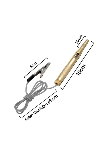 FRT Ottoman 12 V Araç Kontrol Kalemi Timsah Ağızlı - 4