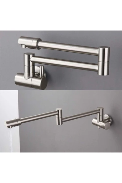 Mutfak Ocak Üstü Musluk Pot Yeni Model Yeni Model Ithal 7 Yıl Garantili - Resim 5