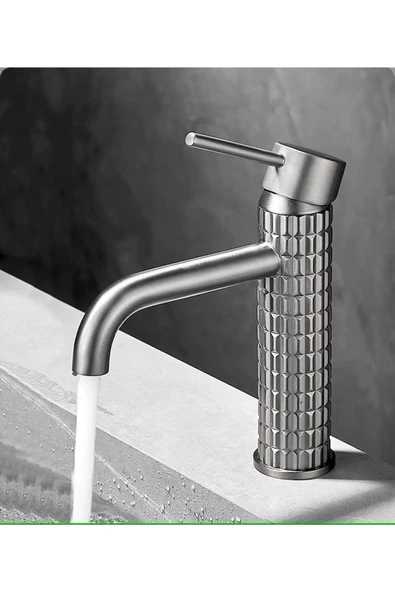 Banyo Lavabo Bataryası Antrasit Renk Yeni Model 7 Yıl Garantili Ithal - Resim 2