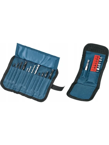 Bosch Professional GSB 185-Li 2.0 Ah Tek Akülü Kömürsüz Motor Darbeli Matkap + 23 Parça Aksesuar Set - 06019K3102 - 4