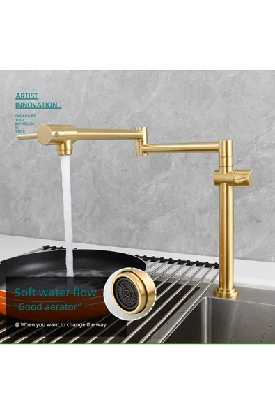 Mutfak Ocak Yanı Musluk Pot Yeni Model Yeni Model Ithal 7 Yıl Garantili - Resim 2