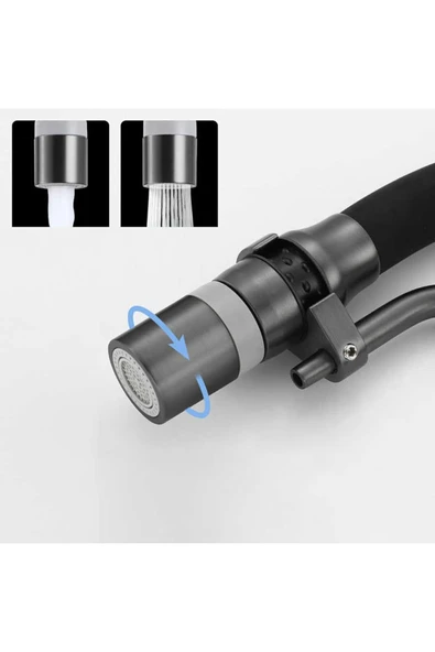 Mutfak Pencere Önü Katlanır Evye Bataryası Spiralli ve Fiskiyeli Yeni 7 Yıl Garantili Ithal - Resim 5