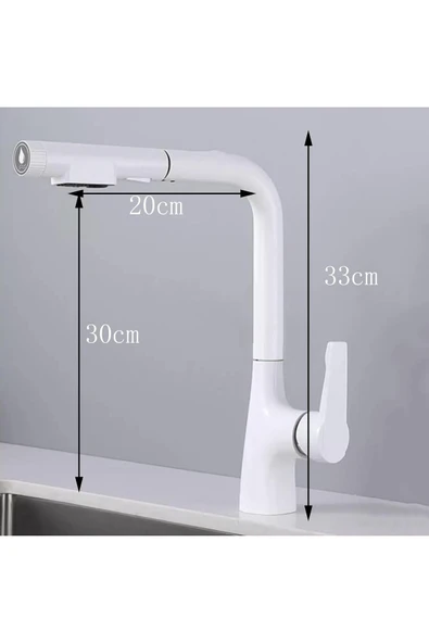 Mutfak Evye Bataryası Su Arıtma Çıkışlı 2025 Yeni Model Spiralli Ve Fiskiyeli 7 Yıl Garanti Ithal - Resim 6