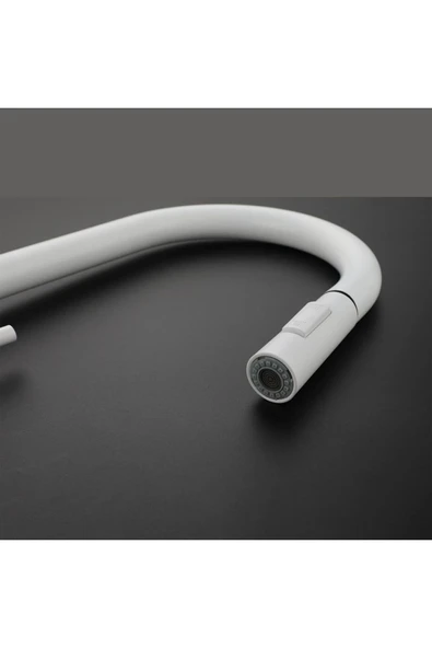 Smart Dokunmaik Mutfak Evye Bataryası Siyah Renk Spiralli Fiskiyeli Yeni Ithal 7 Yıl Garantili - Resim 5