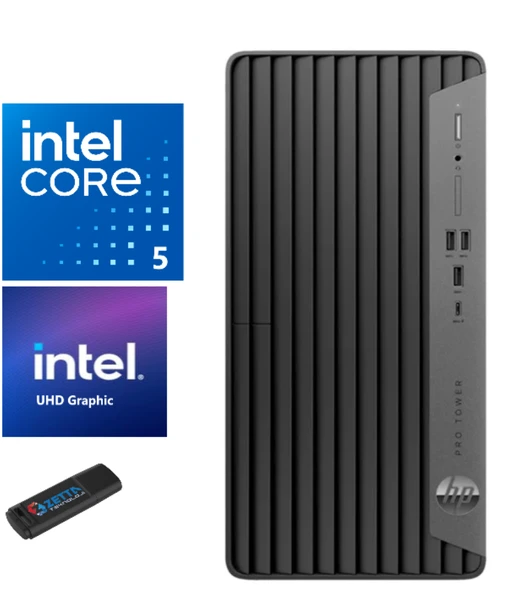 Hp 400 Pro G9 Intel Core I5-13500 64GB 2tb SSD WINDOWS11PRO Masaüstü Bilgisayar W99P35ETW24+ZETTAUSBBELLEK