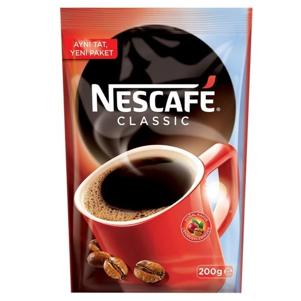 KAHVE NESCAFE CLASSIC EKOPAKET 200gr. ürün görseli