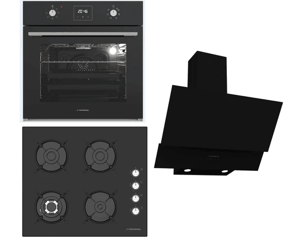 Termikel Ankastre Set (BO O64D5C B + BH P6194C B + CH C6532C BB)