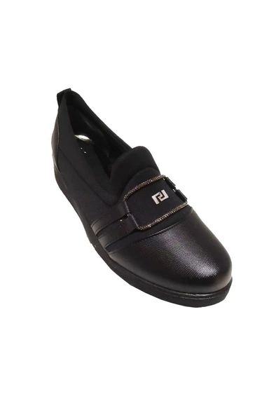 Exclusive Oi-3967 Deri Anatomik Dolgu Topuklu Kadın Ayakkabı