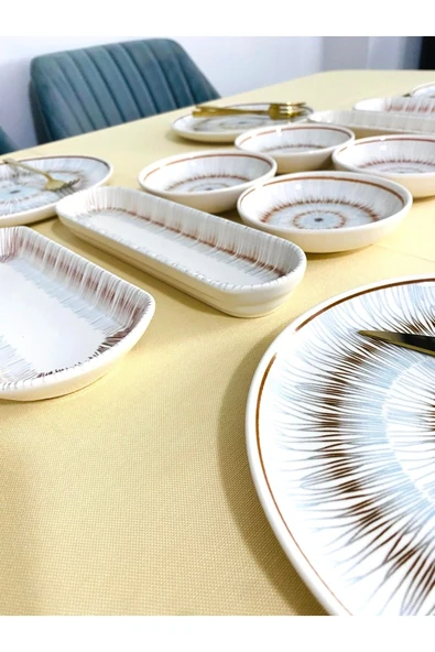 Blue Eyes 6 Kişilik 14 Parça Kahvaltı Takımı - 2