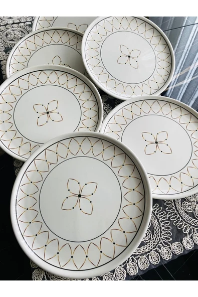 Fein  Gold Elips 6’Lı Servis Tabağı - 3