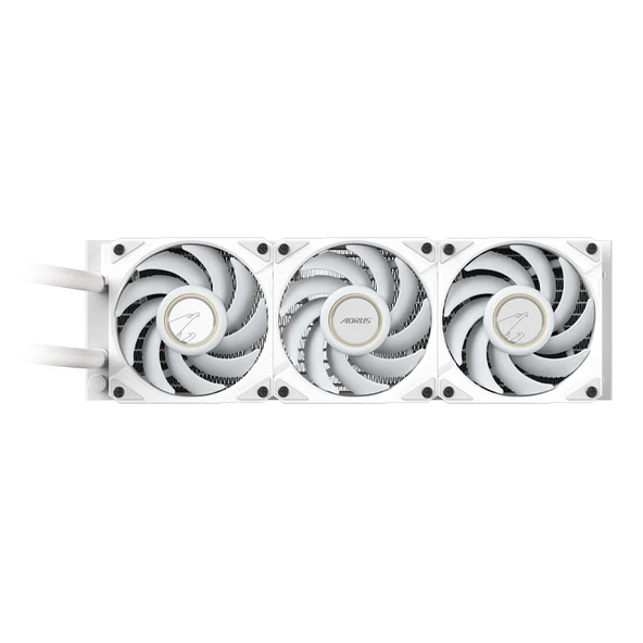 Gigabyte AORUS Waterforce X II 360 ICE ARGB LCD Intel-AMD Uyumlu Beyaz Sıvı Soğutucu - 4