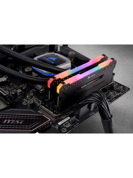 Corsair Vengeance RGB Pro 32GB (2x16) DDR4 3600MHz CL18 CMW32GX4M2D3600C18 DDR4 Ram - 4