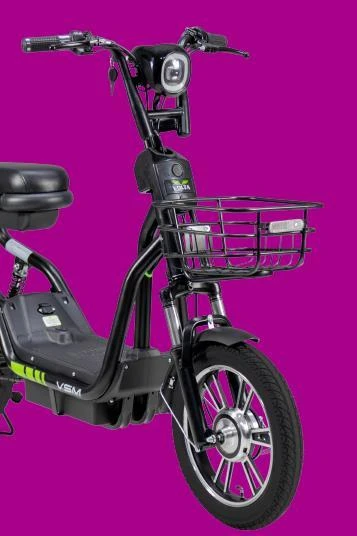 VOLTA VSM ELKTRKLİ MOTORLU BİSİKLET MAT SİYAH - 6