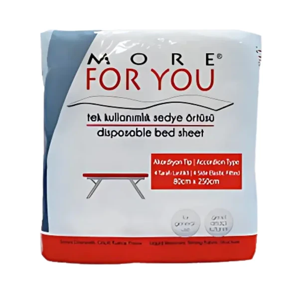 More For You Tek Kullanımlık Sedye Örtüsü 50 Adet ürün görseli