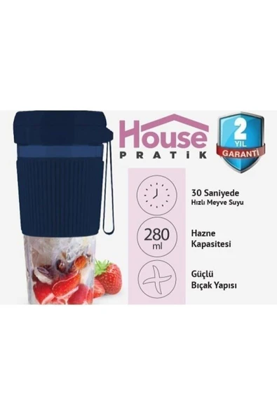 House Pratik HP38 Şarjlı Kişisel Blender