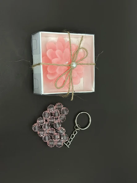 Lotus Mum Kalpli Anahtarlık Set - 3