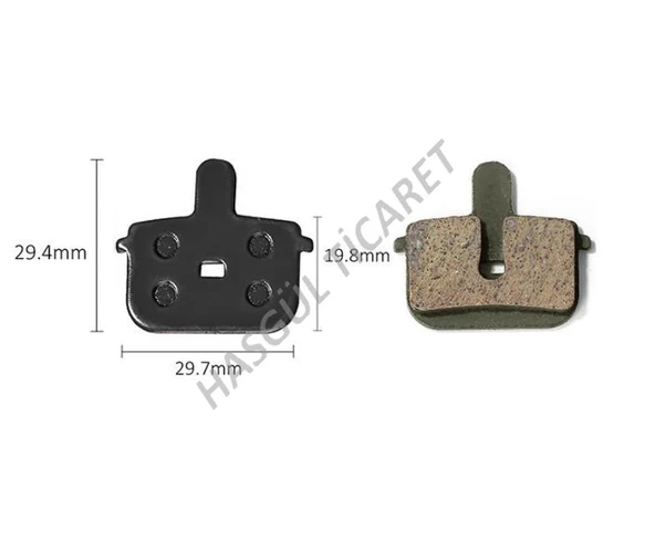 Hsgl Bisiklet Dısc Fren Balatası P13-2 Bisiklet Fren Sistemleri DSC626 - 3