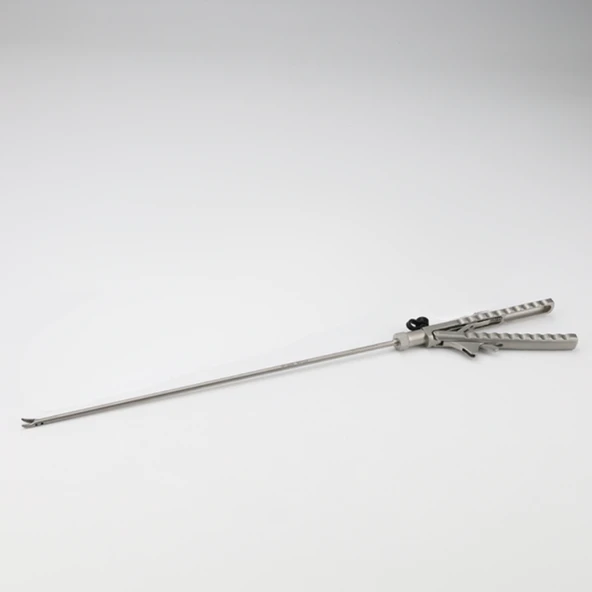 Laparoskopik Sağ El Needle Holder - Metal Saplı - PraticMed - 3